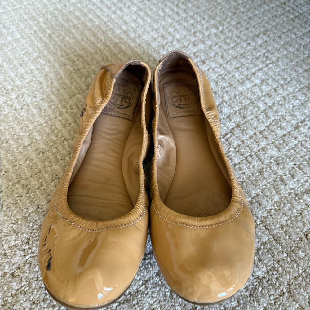 Tory Burch Eddie Tan Ballet Flats